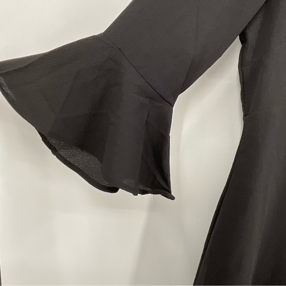 Lulus Black Long‎ Sleeve Dress Size Medium I2 - Picture 9 of 9
